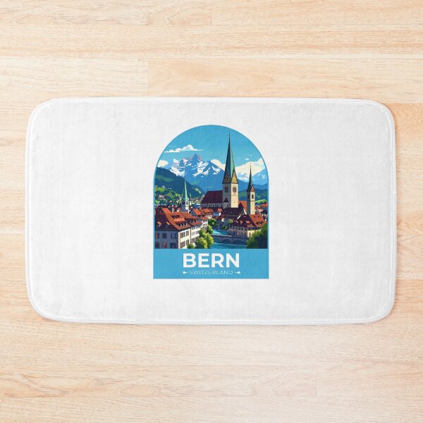 Item preview, Bern Switzerland Sticker designed and sold by TulipaGraphics.