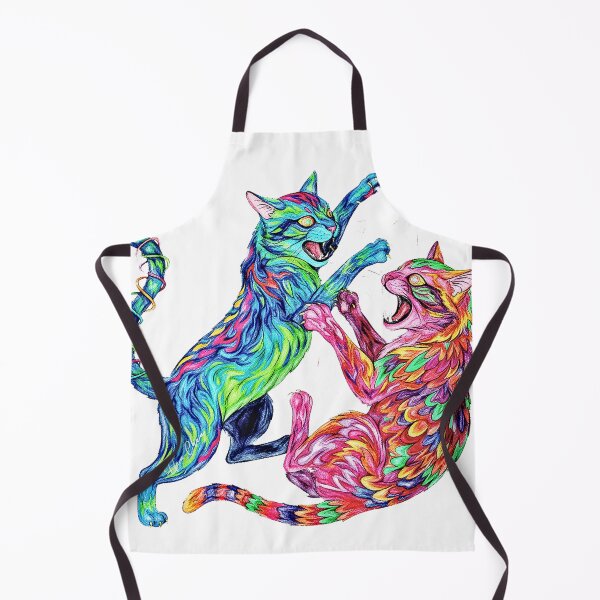 Item preview, Vivid Cats in Combat designed and sold by Hen-C-Art.