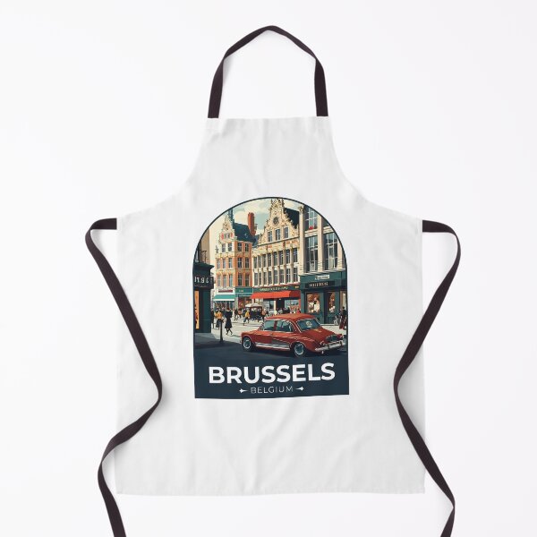 Item preview, Brussels Belgium Sticker designed and sold by TulipaGraphics.
