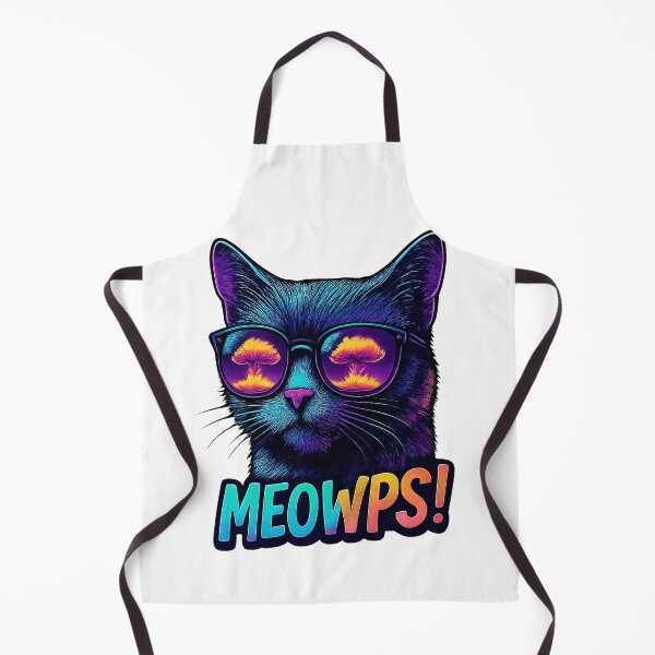 Item preview, MEOWPS! Neon Cat Sunglasses Explosion | Colorful VLF Design designed and sold by VitalLifeForce.