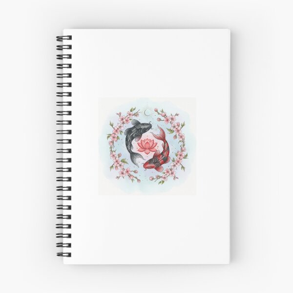 Item preview, "Zen Koi & Cherry Blossom Harmony  designed and sold by NoviraAura12.