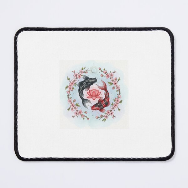 Item preview, "Zen Koi & Cherry Blossom Harmony  designed and sold by NoviraAura12.