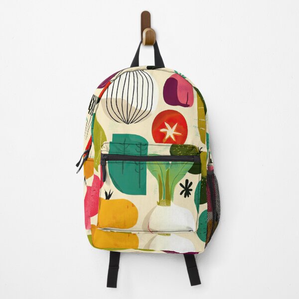 Item preview, Colorful Veggie Pattern– Fun All Over Print with Tomatoes, Carrots & Peppers, Farm Fresh Aesthetic designed and sold by Kybruno's Creations.