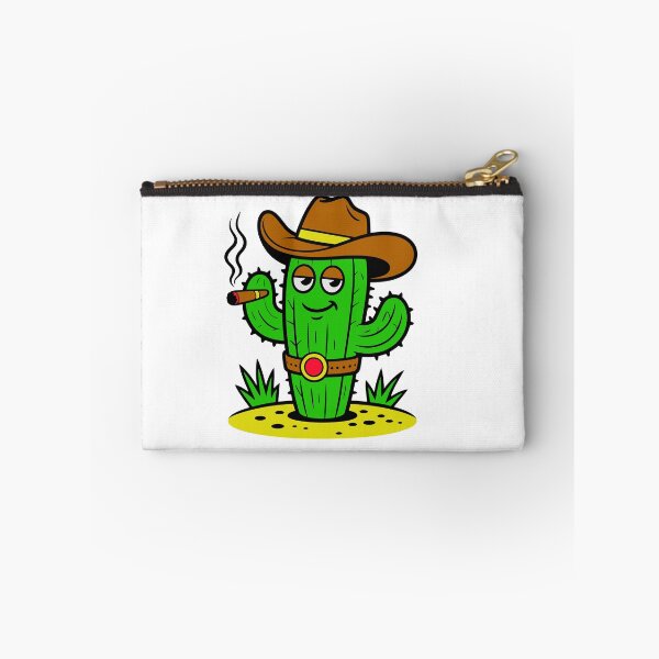 Item preview, Cowboy Cactus Smoking Cigar Funny Western Desert Cartoon Design designed and sold by styleonestaa.