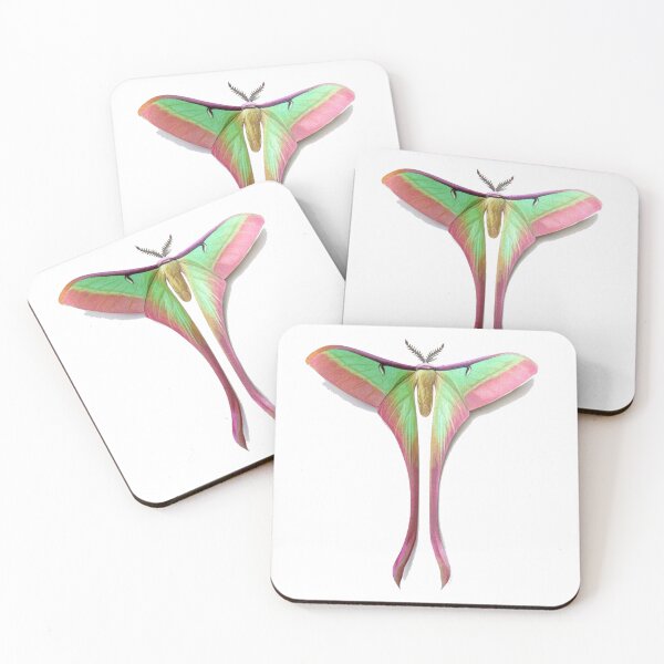 Item preview, luna moth sticker designed and sold by inainart.
