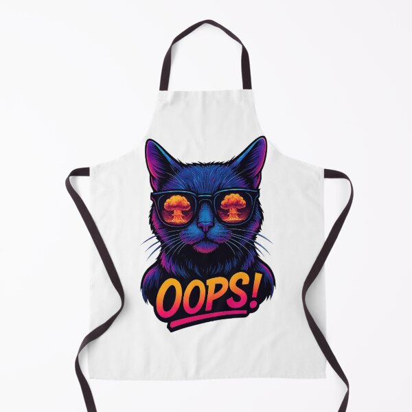 Item preview, OOPS! Retro Cat Sunglasses Explosion | Vintage Comic Style VLF designed and sold by VitalLifeForce.