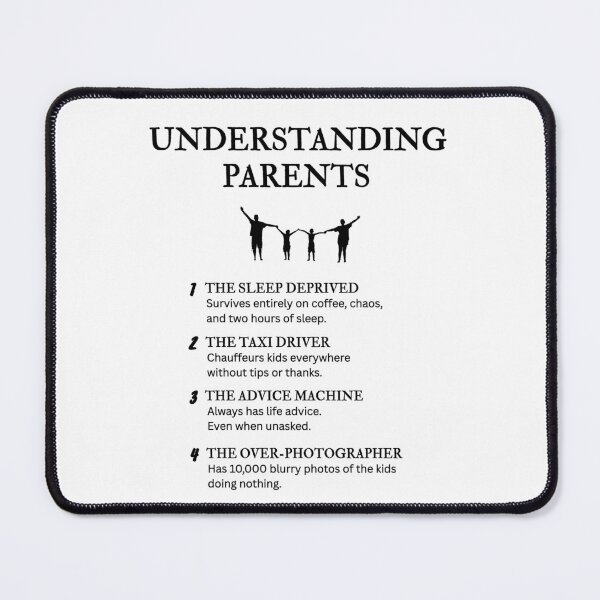 Item preview, Parent Types Explained – Relatable Parenting Comedy designed and sold by PsyFlow35.