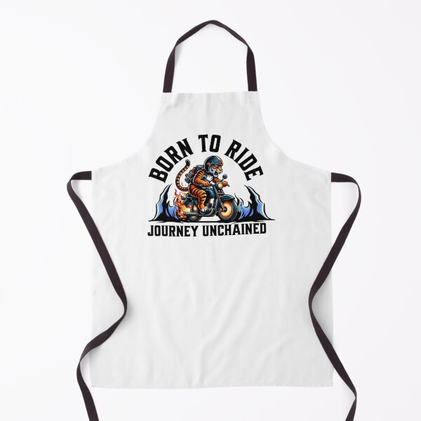 Item preview, Born to Ride Journey Unchained – Tiger Motorcycle Rider Biker Design” designed and sold by Graphic Botique.