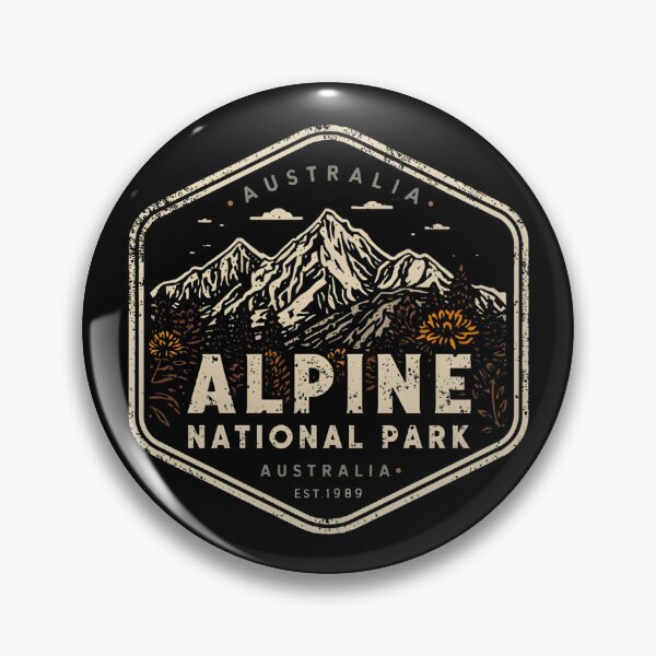Item preview, Alpine National Park - Australia designed and sold by GoodOldVintage.