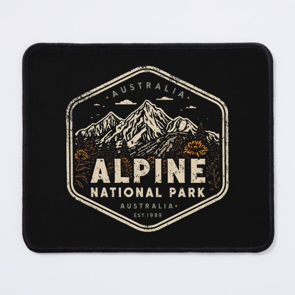 Item preview, Alpine National Park - Australia designed and sold by GoodOldVintage.