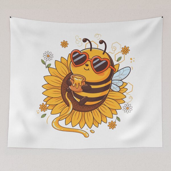 Item preview, Beekeeper Chased by Bees Funny Cartoon Design designed and sold by Teetreasure2.