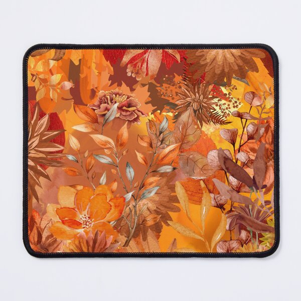 Item preview, Autumn Glow Floral Collage designed and sold by Fantacaroo Designs.