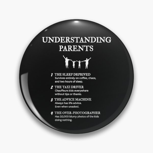 Item preview, Parent Types Explained – Relatable Parenting Comedy – Black designed and sold by PsyFlow35.