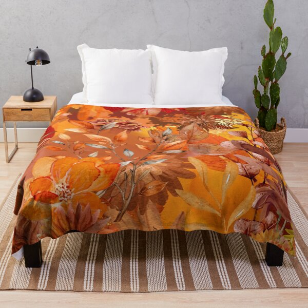 Item preview, Autumn Glow Floral Collage designed and sold by Fantacaroo Designs.