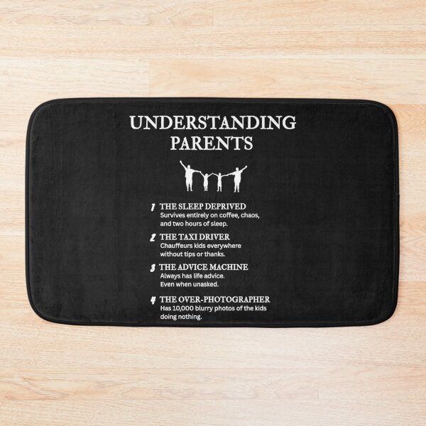 Item preview, Parent Types Explained – Relatable Parenting Comedy – Black designed and sold by PsyFlow35.