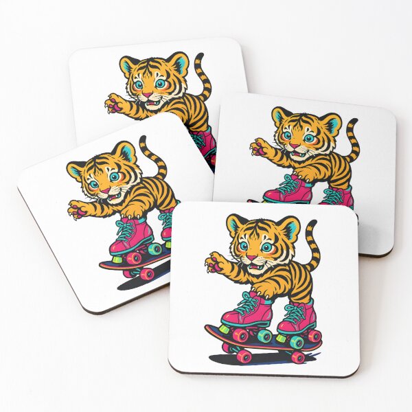 Item preview, A TIGER CUBS' ROLLER SKATE ADVENTURE designed and sold by KISHNAY-FASHION.