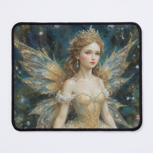Item preview, Fairy Princess Oil Painting designed and sold by Ghazal-art.