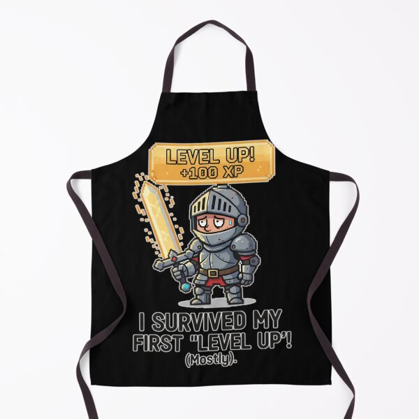 Item preview, I Survived My First Level Up | Video Game Humor | Gamer Design designed and sold by BimbaBoom.