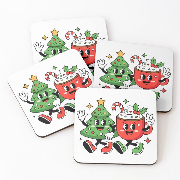 Item preview, Cute Christmas Tree and Holiday Festive Kawaii Winter Design designed and sold by styleonestaa.