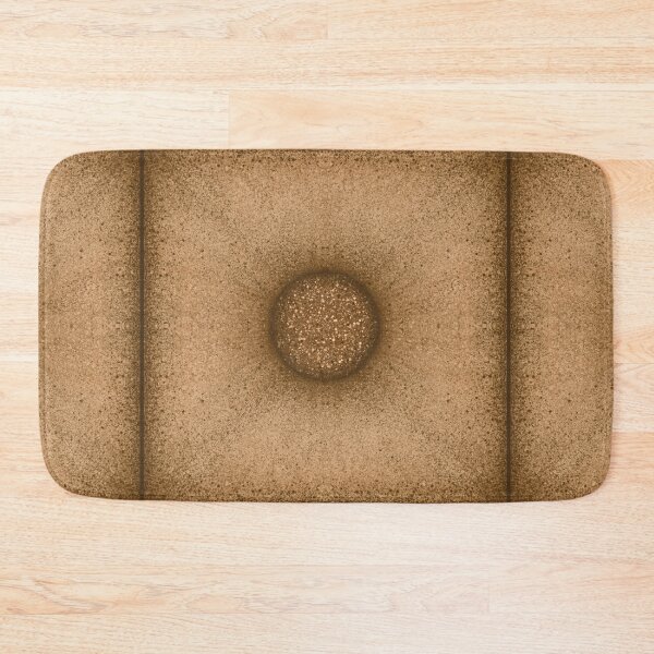 Item preview, Pattern of "Poof" tile in cork color designed and sold by Cherevan.