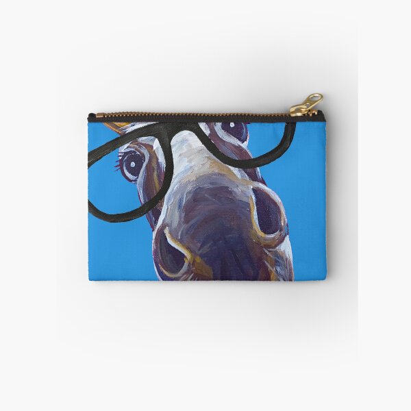 Item preview, Funny Donkey art, Smart Donkey with glasses designed and sold by leekellerart.