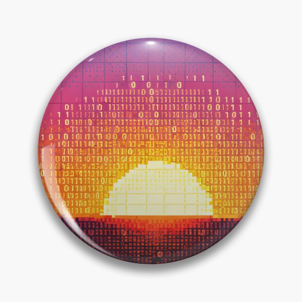 Artikelvorschau, Binäres Sonnenuntergangsgitter (2005-1) entworfen und verkauft von WASjourney.