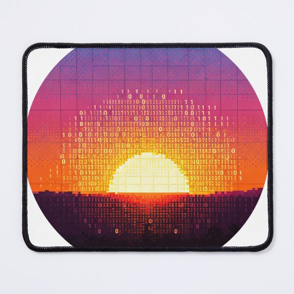 Artikelvorschau, Binäres Sonnenuntergangsgitter (2005-1) entworfen und verkauft von WASjourney.