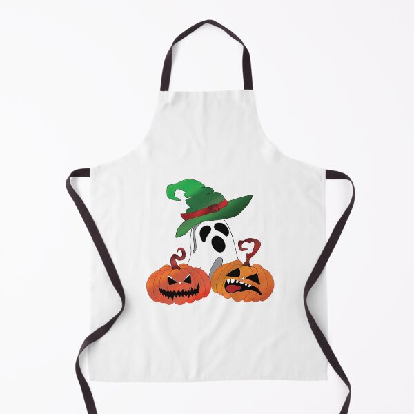 Artikelvorschau, Halloween Ghost Spooky With Witch And Jack Hat entworfen und verkauft von ChristopStano.