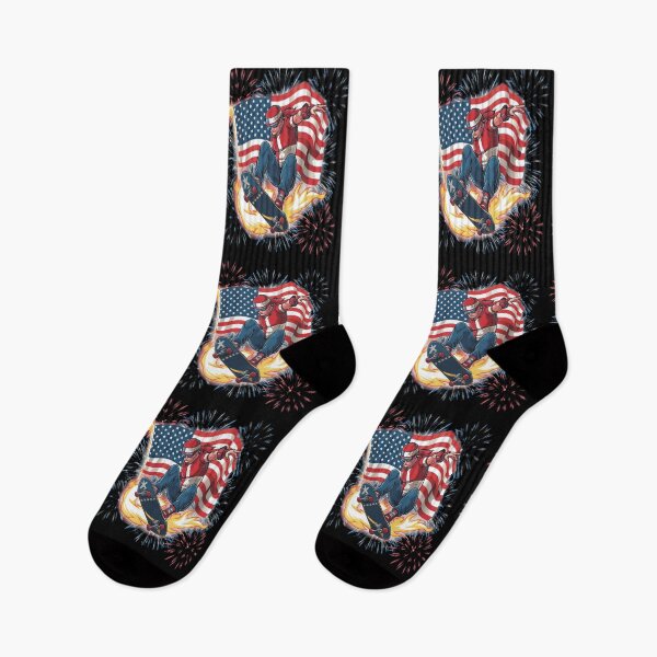 Item preview,  American Flag Skateboarding USA Flag designed and sold by SkymarArt.
