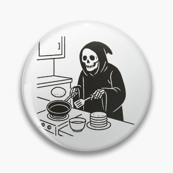 Item preview, Death Making Pancakes designed and sold by pnknessprojects.