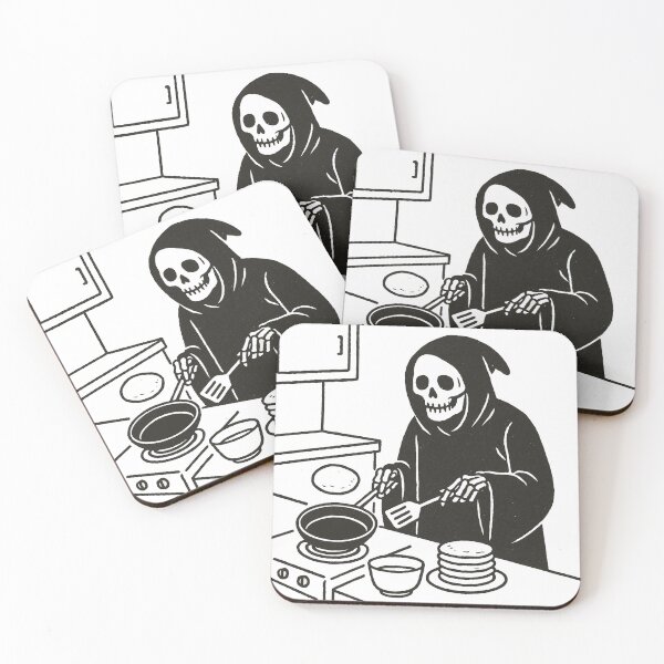 Item preview, Death Making Pancakes designed and sold by pnknessprojects.