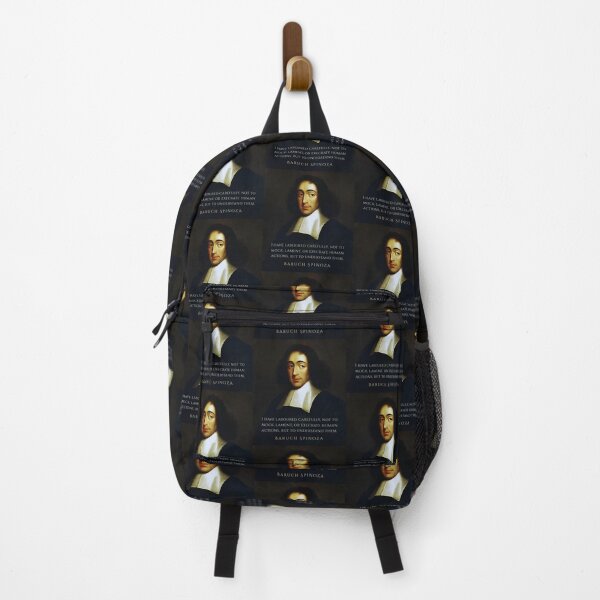 Item preview, Baruch Spinoza quote: I have laboured carefully, not to mock, lament, or execrate human actions, but to understand them. designed and sold by artbleed.