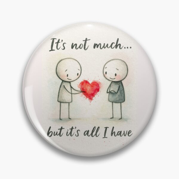 Item preview, My Whole Heart - WISDOM WORDS  designed and sold by CleverCulture.