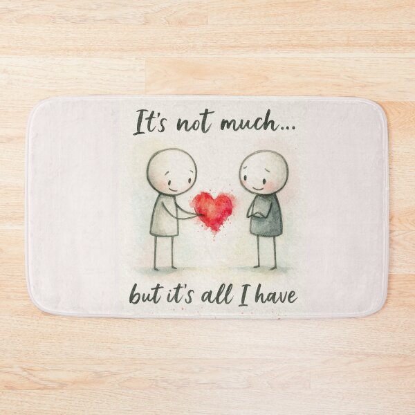 Item preview, My Whole Heart - WISDOM WORDS  designed and sold by CleverCulture.