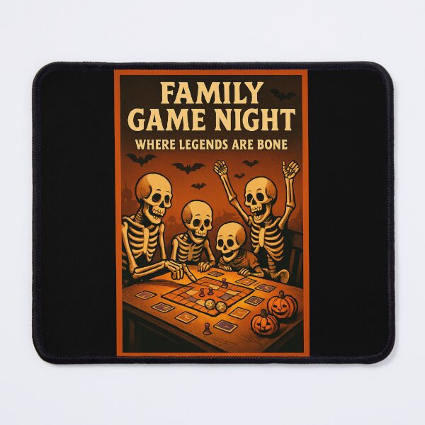 Item preview, Skeleton Family Board Game Fun designed and sold by VaskarPaul.