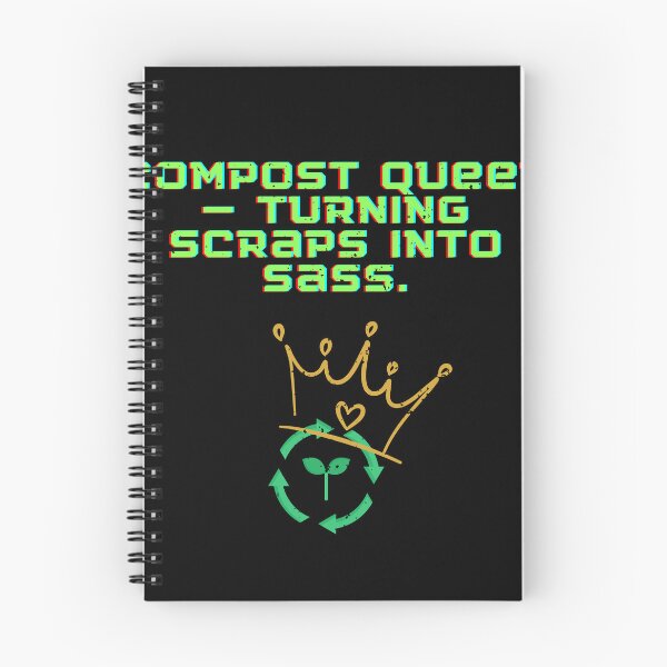 Item preview, Compost Queen — Turning Scraps Into Sass designed and sold by Moyeri.