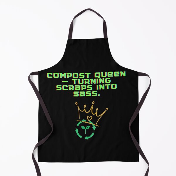 Item preview, Compost Queen — Turning Scraps Into Sass designed and sold by Moyeri.