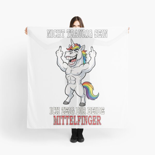 Artikelvorschau, Ikonisches Einhorn mit Mittelfinger - Sarkastisches Statement-Design entworfen und verkauft von ChrismaPrint.