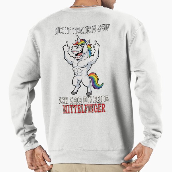 Artikelvorschau, Ikonisches Einhorn mit Mittelfinger - Sarkastisches Statement-Design entworfen und verkauft von ChrismaPrint.