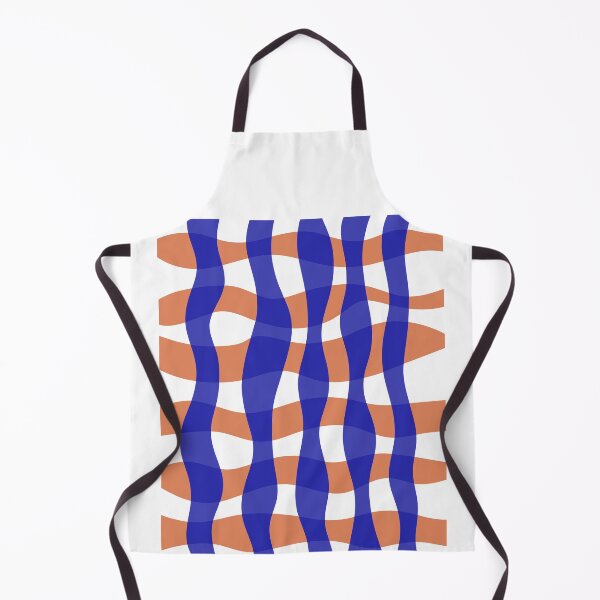Item preview, Blue and orange checkered pattern designed and sold by Mouyouu.