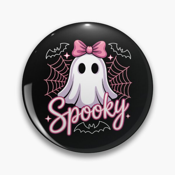 Item preview, Pink Ghost - Halloween Art designed and sold by Frame & Fold.