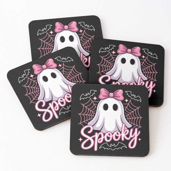 Item preview, Pink Ghost - Halloween Art designed and sold by Frame & Fold.