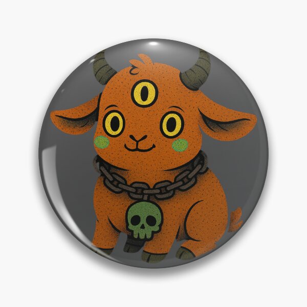 Item preview, Mystical Three-Eyed Goat designed and sold by Jen-stuffs.