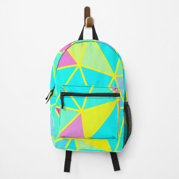 Item preview, Yellow and Turquiose Abstract Geometric Pattern Design designed and sold by patternsoup.