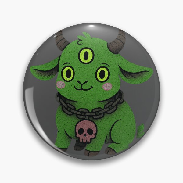 Item preview, Mystical Three-Eyed Goat designed and sold by Jen-stuffs.