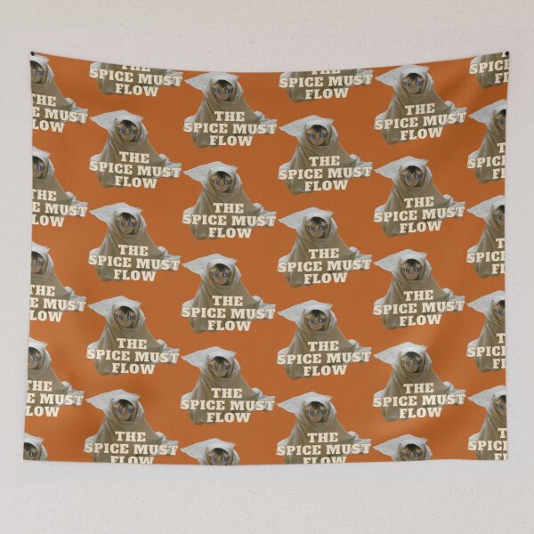 Item preview, The Spice Must Flow Calico designed and sold by Linklandiya.