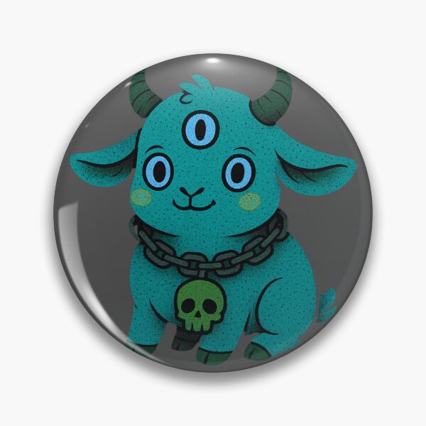 Item preview, Mystical Three-Eyed Goat designed and sold by Jen-stuffs.