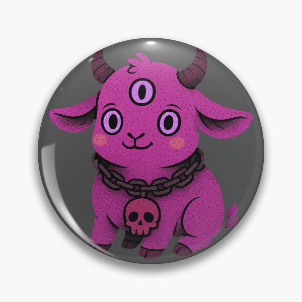 Item preview, Mystical Three-Eyed Goat designed and sold by Jen-stuffs.