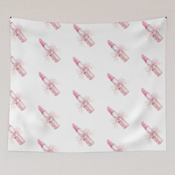 Item preview, pink coquette lipstick designed and sold by viviofthevalley.
