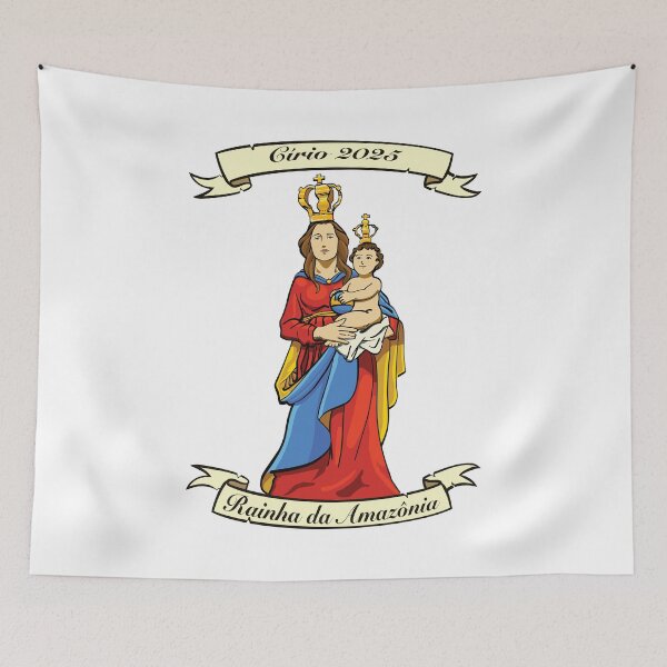 Item preview, T-shirt Círio 2025, Queen of the Amazon designed and sold by OakenStudio.
